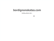 Tablet Screenshot of bordignonskates.com
